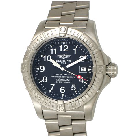 breitling professional titanium iii bracelet|Breitling titanium seawolf.